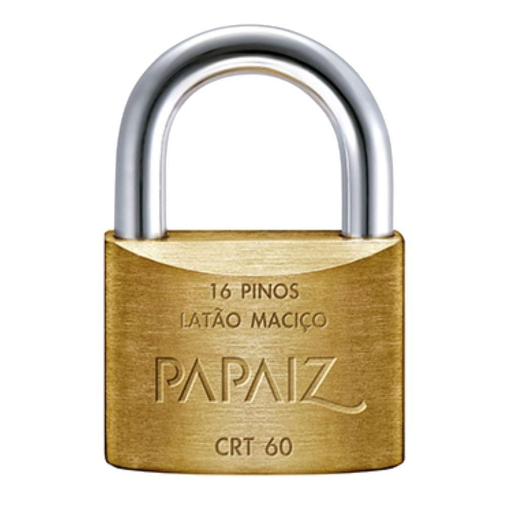 Cadeado Tetra-chave Crt 60mm - 0101600 - Papaiz