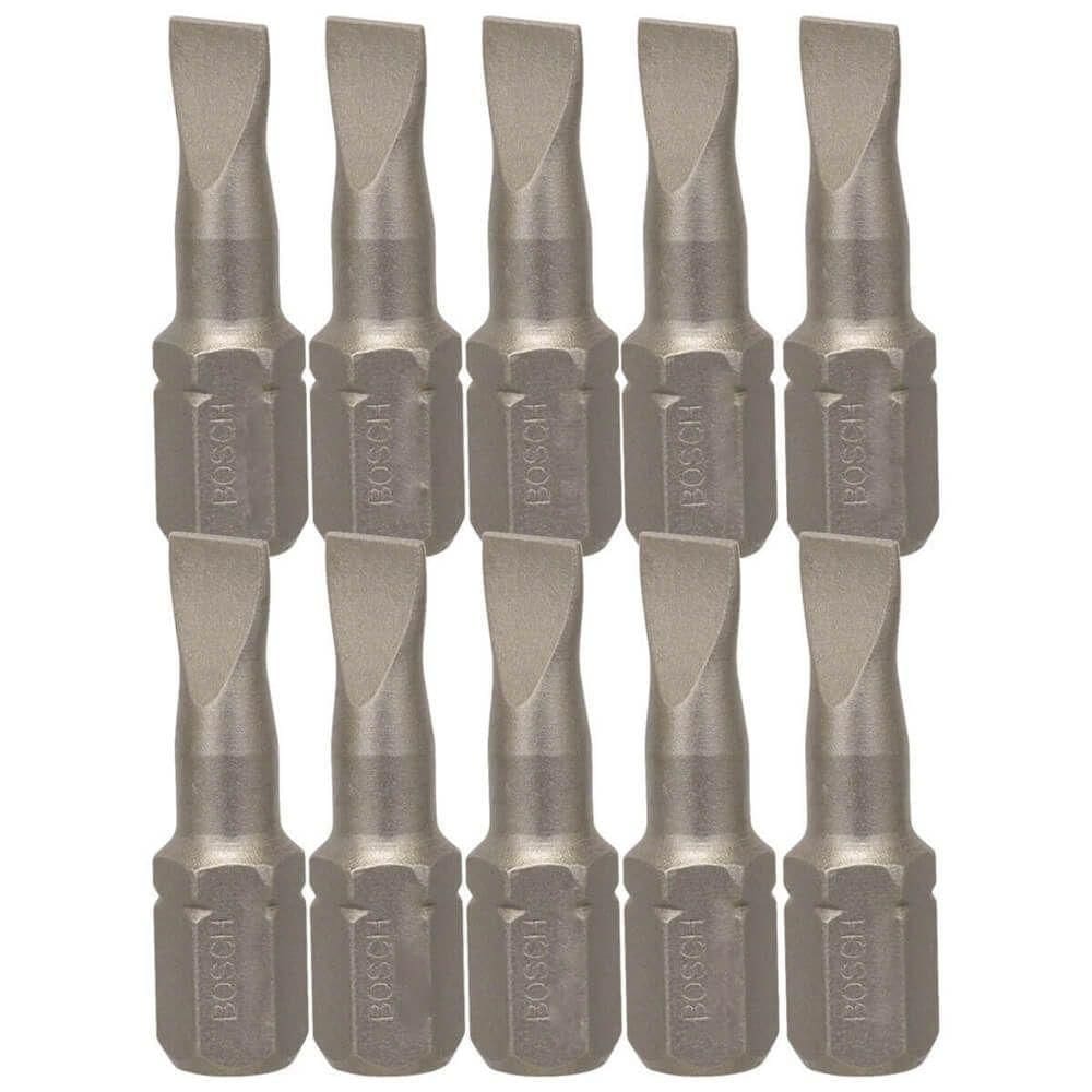 Bits Fenda Extra Hard S0,8x5,6 25mm 10 Unidades - 2607001462000 - Bosch