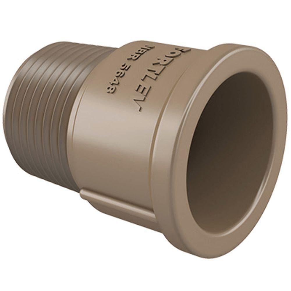 Adaptador Soldável Curto 2””x60mm - 10026021 - Fortlev Adaptador 2x60 Soldavel Curto