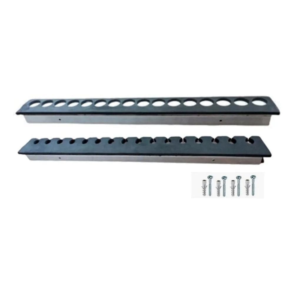 10X Suporte Parede Rack Organizador 16 Varas De Pesca Top R