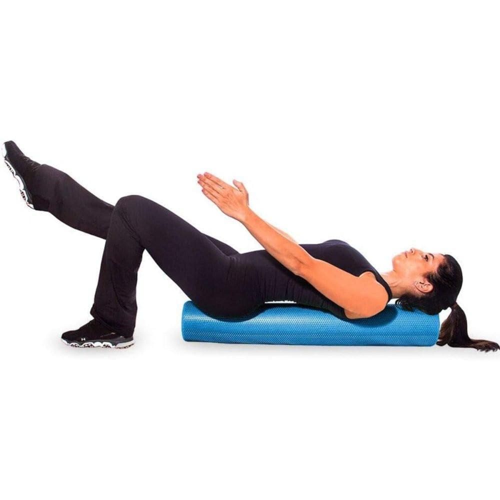 Rolo Para Exercícios Em Eva - Azul
