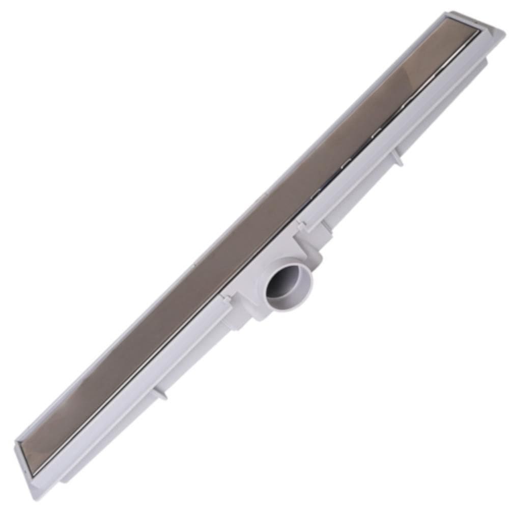 Ralo Linear com Grelha em Inox Luxo 5cm x 1 Metro - 1447 - ESTRELA