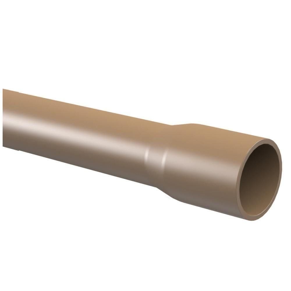 Tubo Pvc Para água Fria Soldável Marrom 3-4”” 25mm 6 Metros - 10.12.025.0 - Tigre Tubo Soldavel 25mmx6m Marrom