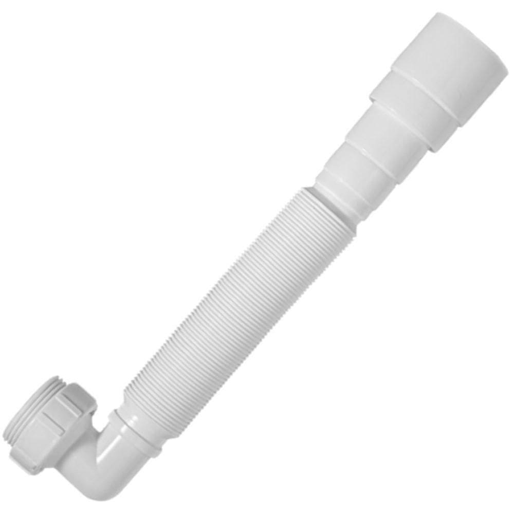 Sifão Tubo Extensivo Com Joelho 90 Graus 1.1-4x7-8 - 030124-41 - Blukit Sifao Tubo Ext.joelho 90 Graus 1.1-4x7-8