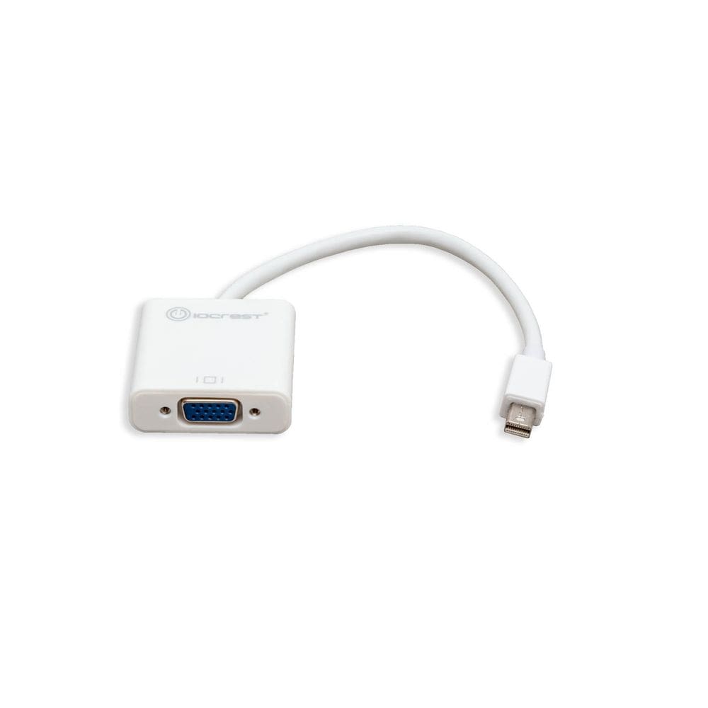Adaptador eletrônico IO CREST Mini DisplayPort para VGA 23cm