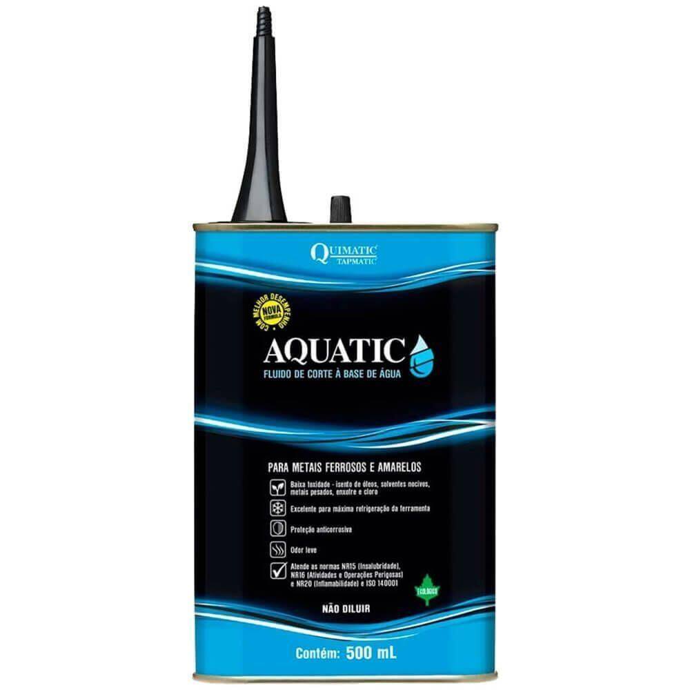 Fluido De Corte A Base De água Aquatic De 500ml - At1 - Tapmatic Fluido De Corte Aquatic 500ml Tapmatic At1