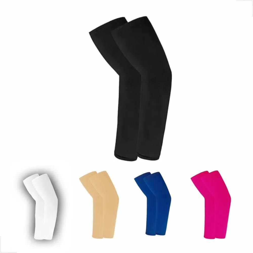 10X Manguito Manga Proteção Solar Braços Motoqueiro Ciclism