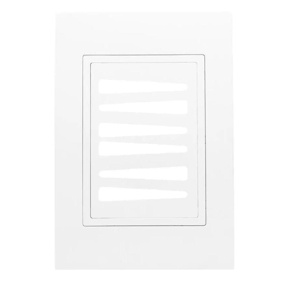 Placa 4x2 6 Interruptor Branco - Rvb-1300-191 - Ravenna