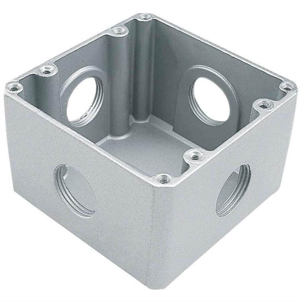 Caixa Para Piso Cega E Alta 4x4 - 56120000 - Tramontina Caixa P-piso 4x4 Cega Alta Tramontina 56120-000