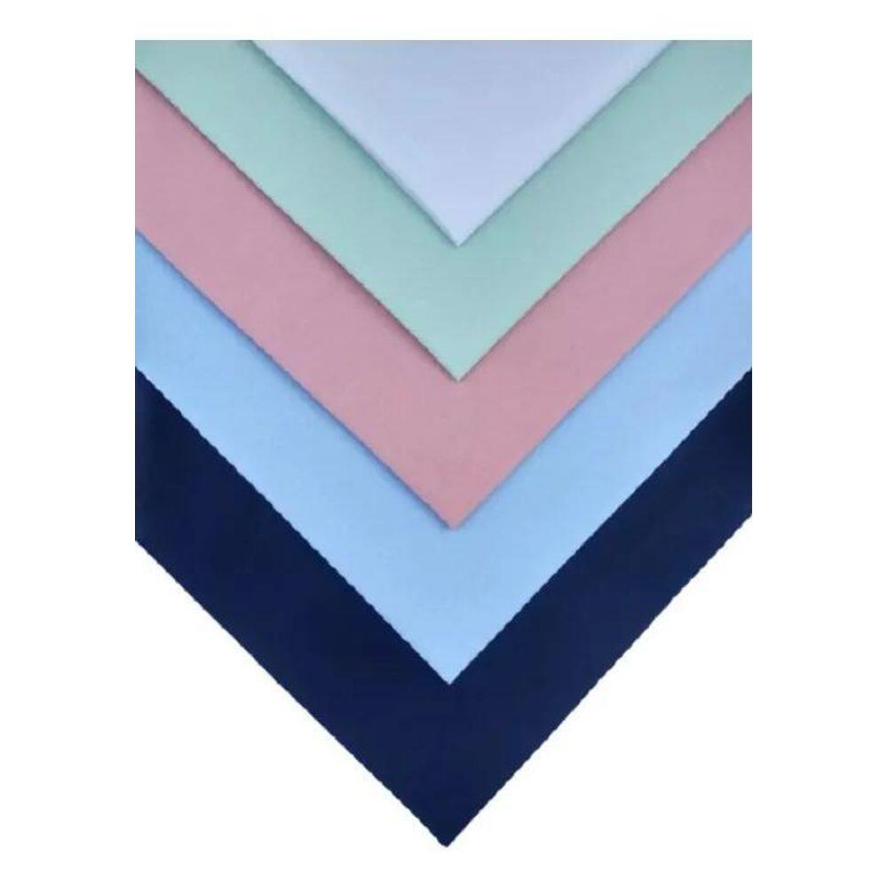 10X Kit Tecido Tricoline 100% Algodão Com 5 Cortes 50X75Cm -