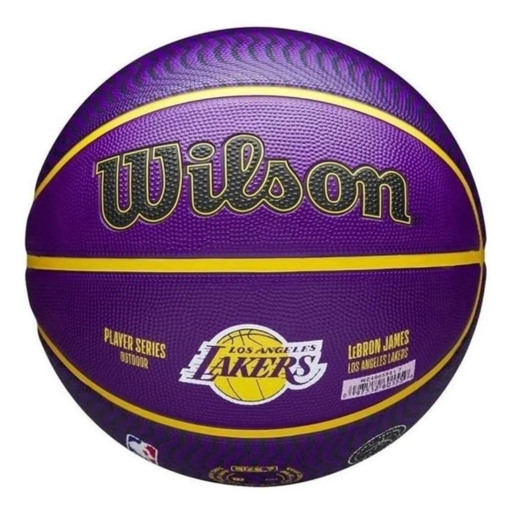 10X Bola Basquete Wilson Nba Player Los Angeles Lakers - Le