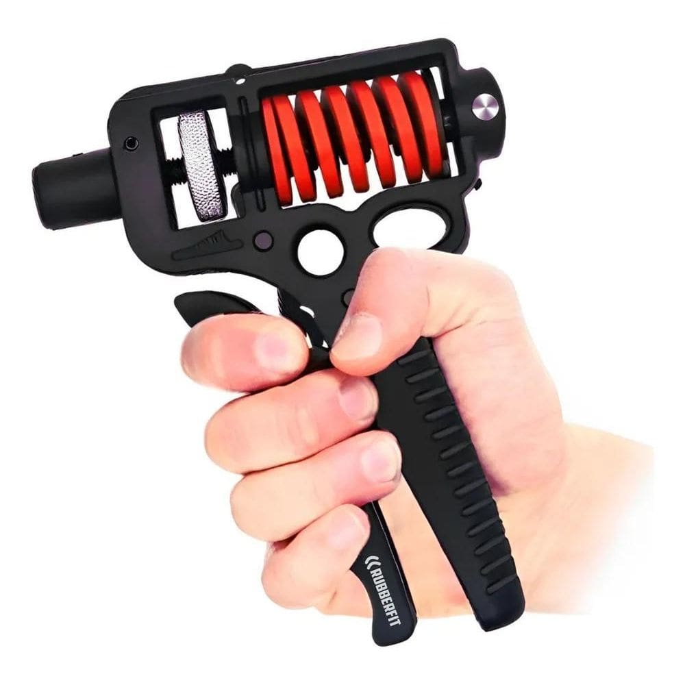 10X Hand Grip Rubber Fit Fortalecedor Flexor De Punho Mãos