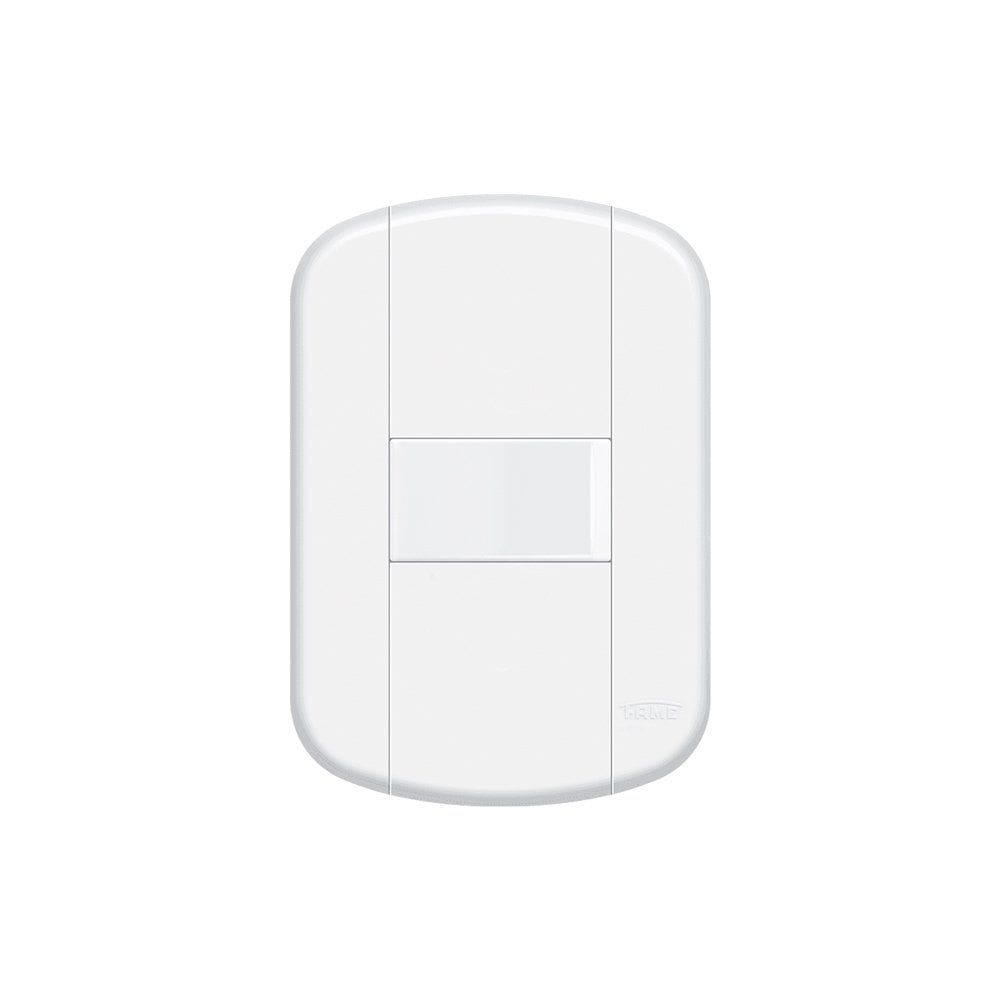 Interruptor Simples Fame Blanc+ com Placa 4x2 Branco