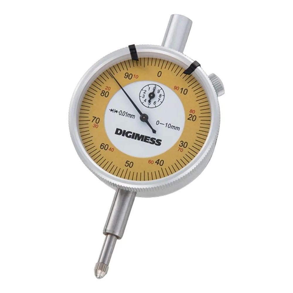 10X Relógio Comparador 0-10Mm-0,01Mm Digimes 121.304-Basic