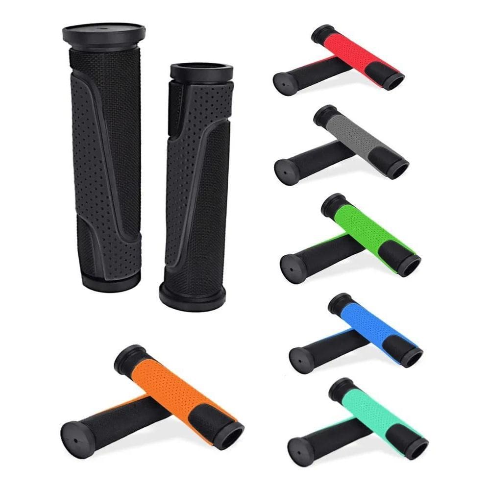 10X Manopla Punho Luva Para Bicicleta De Borracha Top Linda