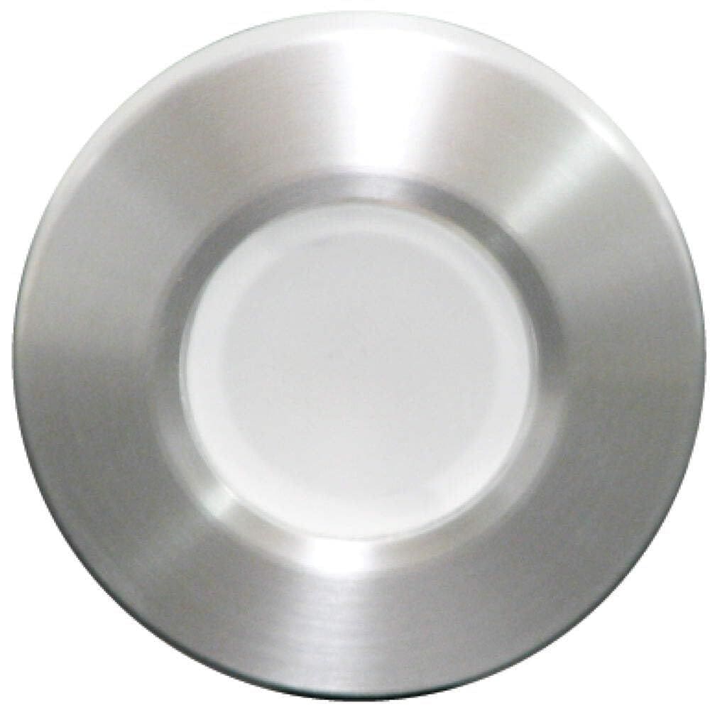 Flush Mount Down Light Lumitec Orbit com acabamento escovado branco