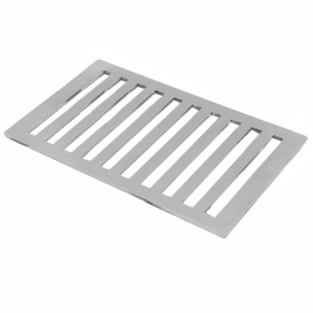 Grelha De Alumínio Reta Polida 18,5x30cm - Gr18,530p - Lgmais