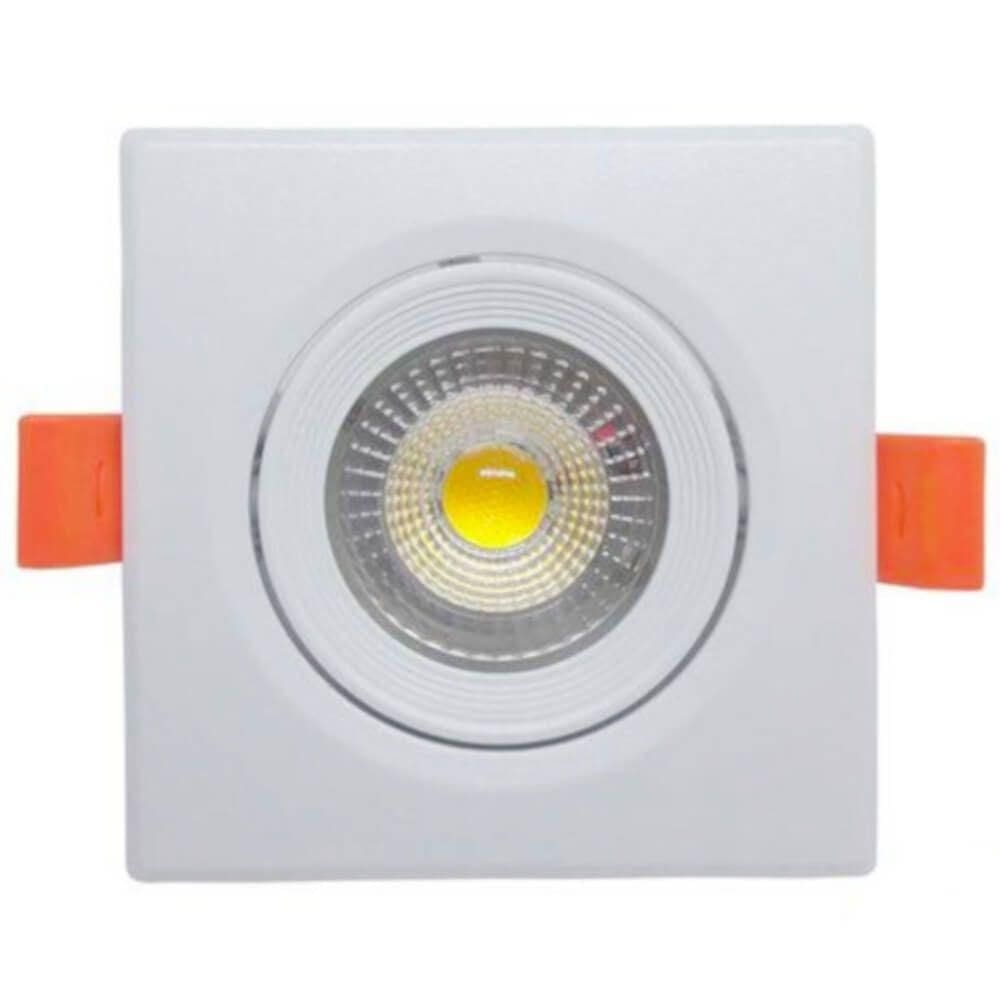 Spot Quadrado Superled 5 Watts 3000k - 05603 - Ourolux