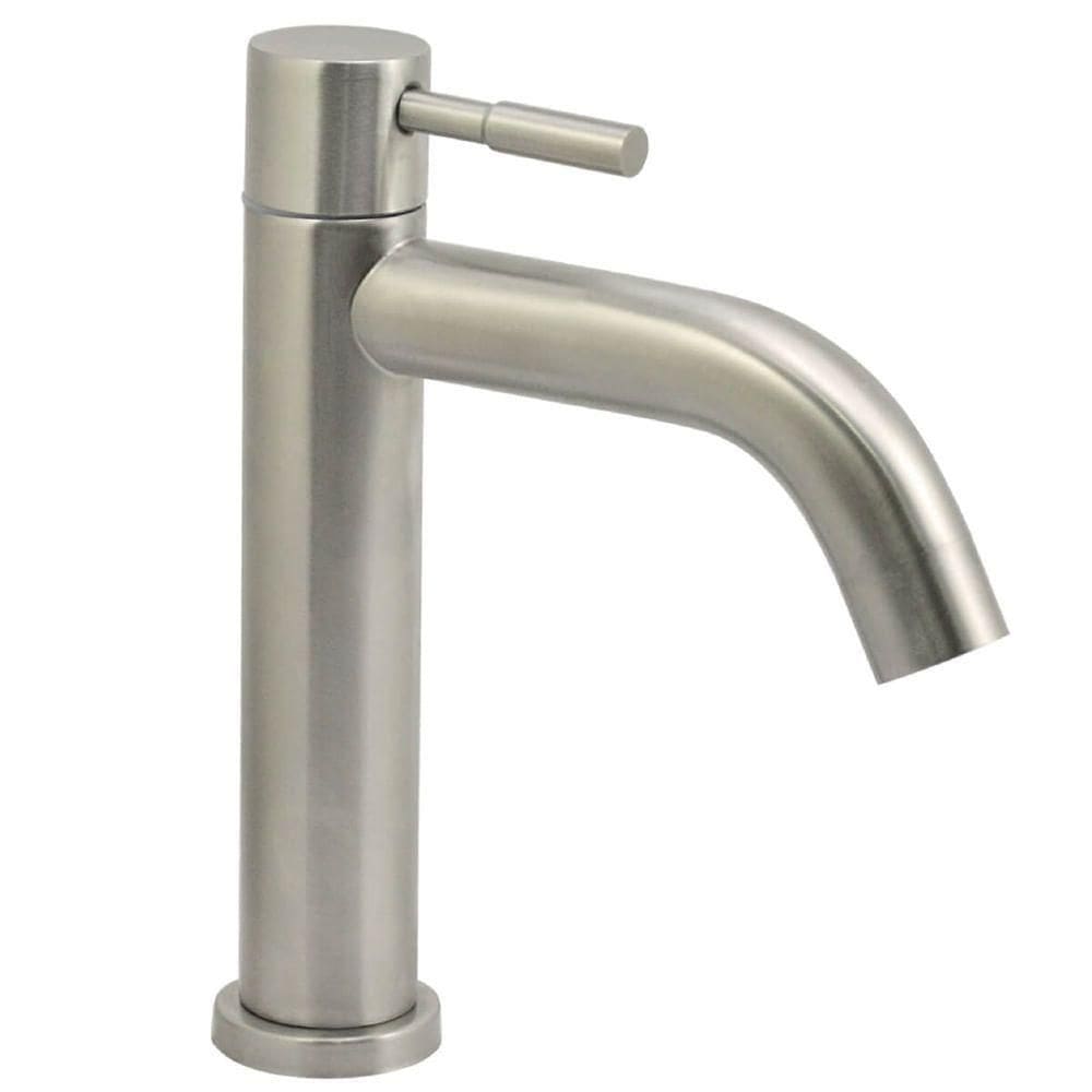 Torneira De Mesa Baixa Steel Inox 1-4 De Volta Para Lavatório 9504 - 771098 - Stoc