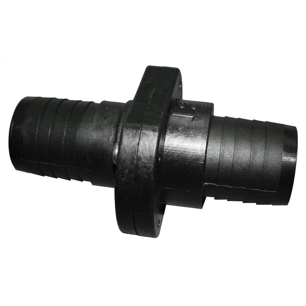 Válvula de retenção Scupper T-H Marine Double Barb Inline 1,5 cm preta