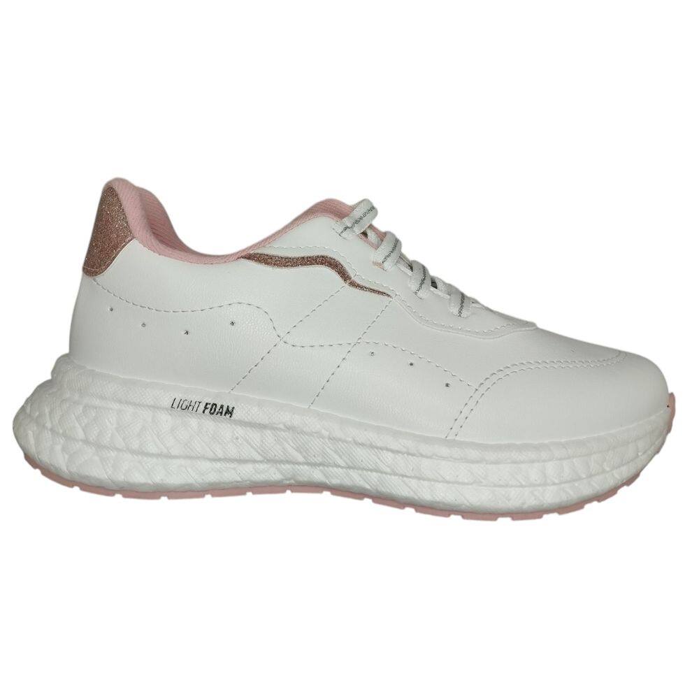 Tenis Infantil Molekinha Casual Glitter Brilho 2580.102