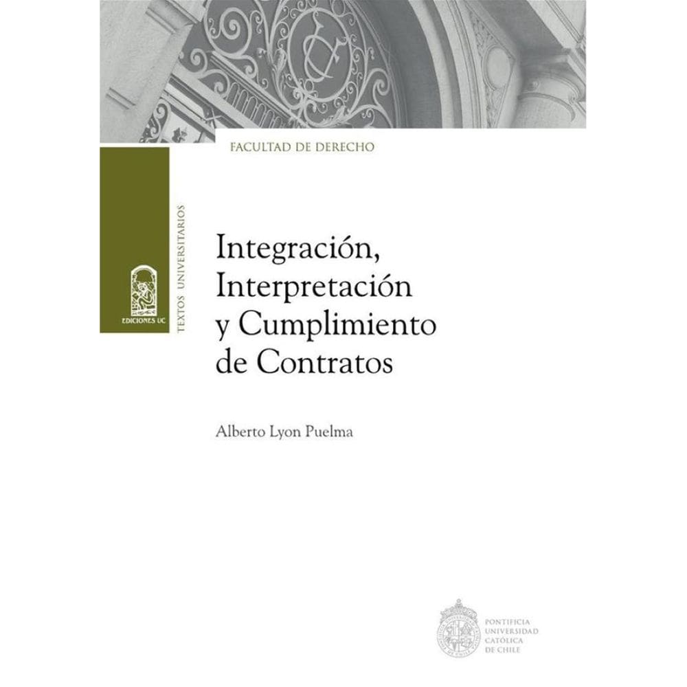 Integración, interpretación y cumplimiento de contratos - Espanhol