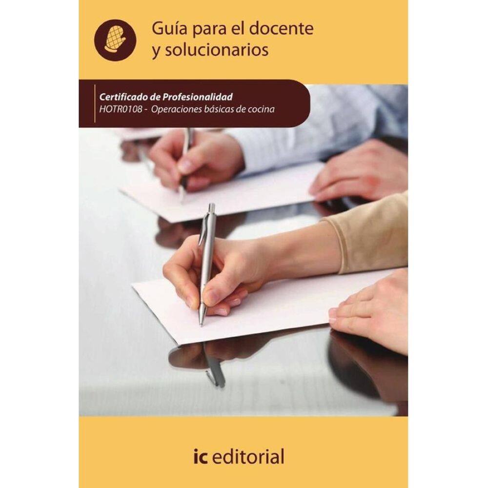 Operaciones básicas de cocina. HOTR0108 - Guía para el docente y solucionarios - Espanhol