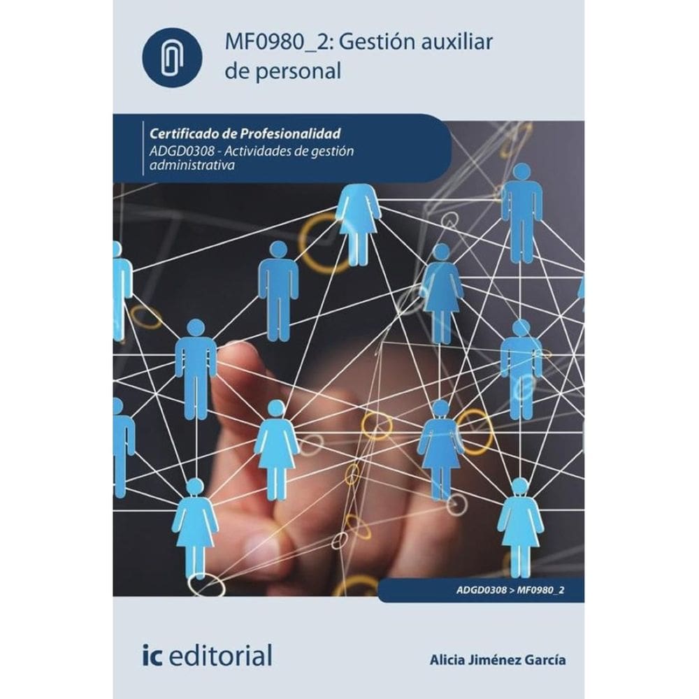 Gestión auxiliar de personal. ADGD0308 - Actividades de gestión administrativa - Espanhol