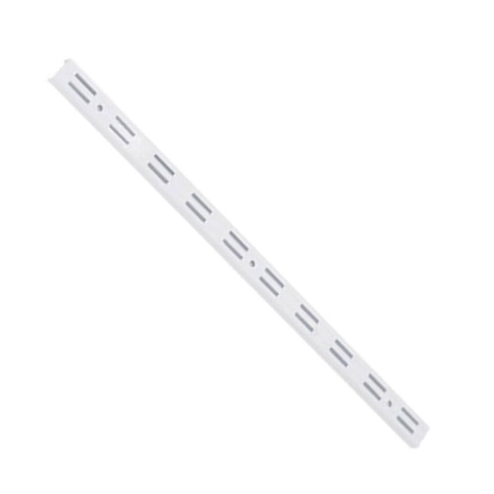 Trilho Duplo Em Aço 150cm Branco - Td-150-br - Multivisão