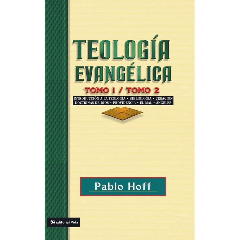 Teología evangélica, tomo 1 y tomo 2 - Espanhol