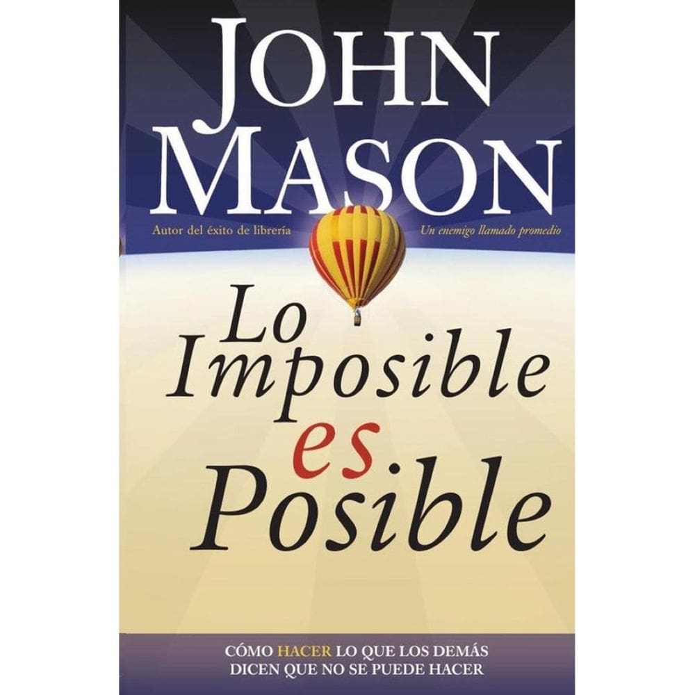 Lo imposible es posible - Espanhol