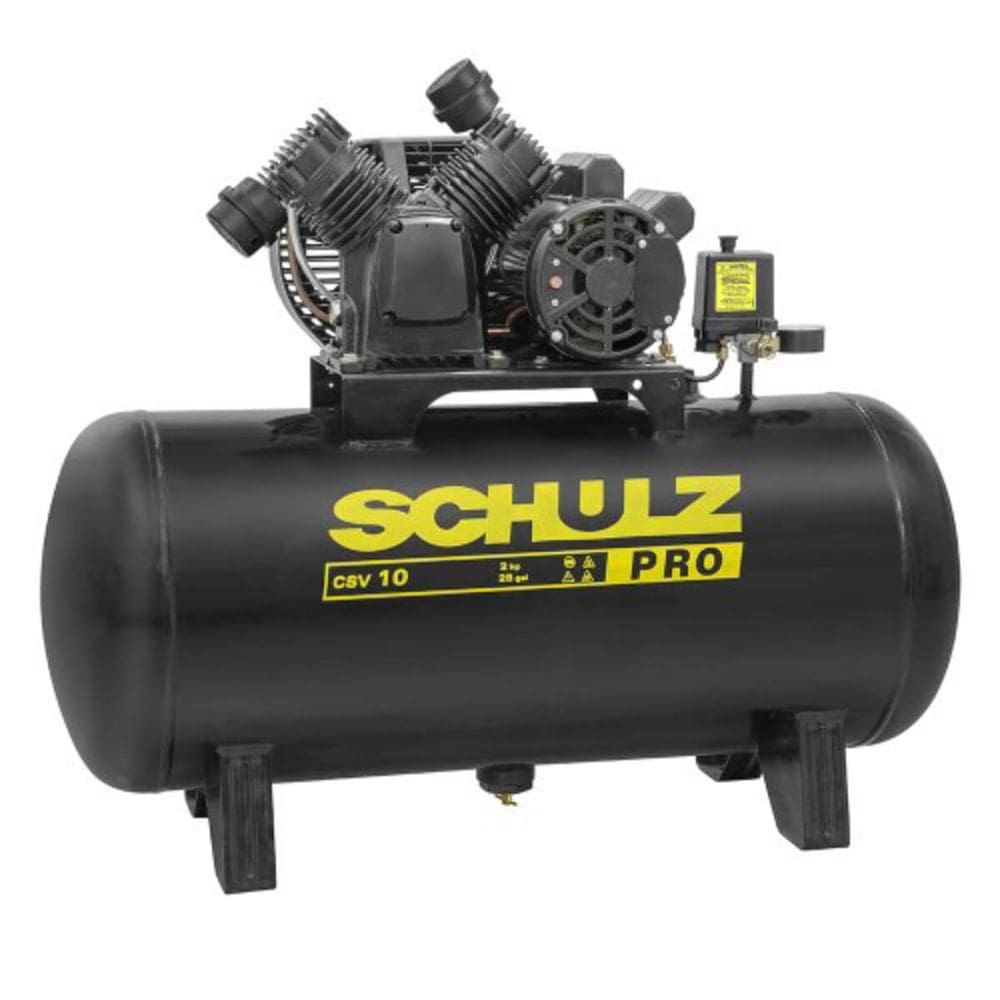 Compressor Trifásico CSV 10/110 PRO 140 PSI 220/380 Volts - 921.7754-0 - SCHULZ