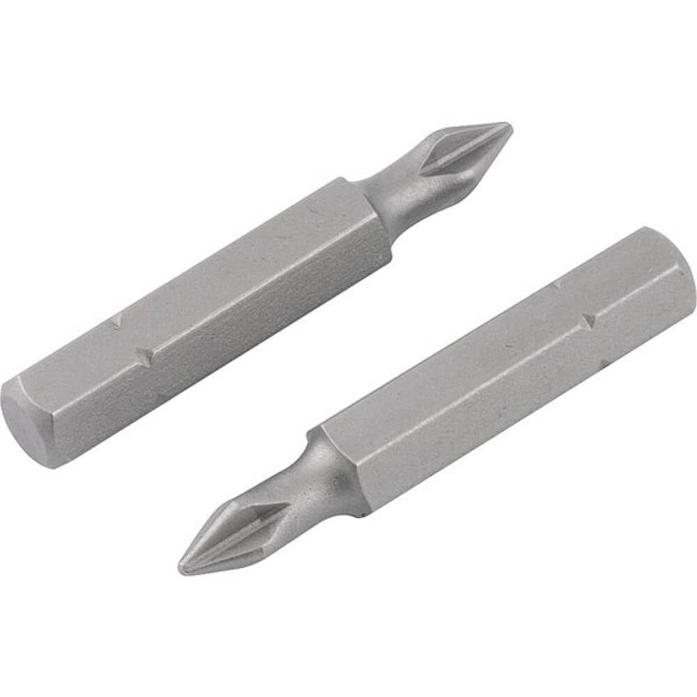 Bits Phillips com Encaixe de 1/4” e Ponta nº 1 de 3/16” x 38mm com 2 peças - 3539201038 - VONDER