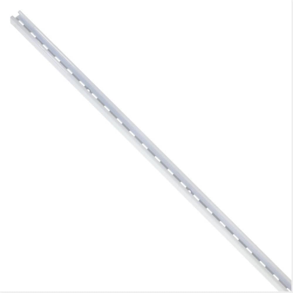 Trilho De Aço Versátil 200cm Branco - 6000050003 - Fico Trilho Aco Vers.200cm Branco Fico 6000050003