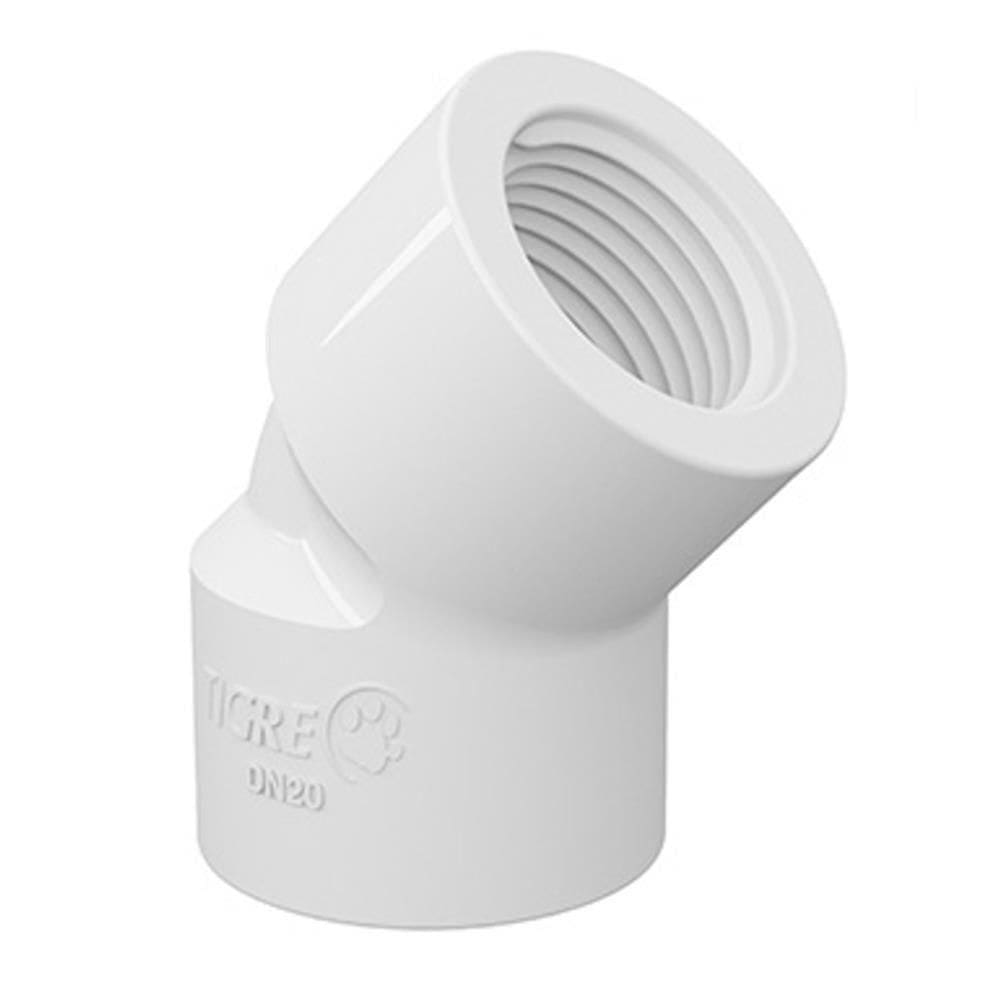 Joelho 45 Grau Rosca 1-2 - 20061851 - Tigre Joelho 45grau Rosc.1-2 20-06-185-1 Tigre 20091851