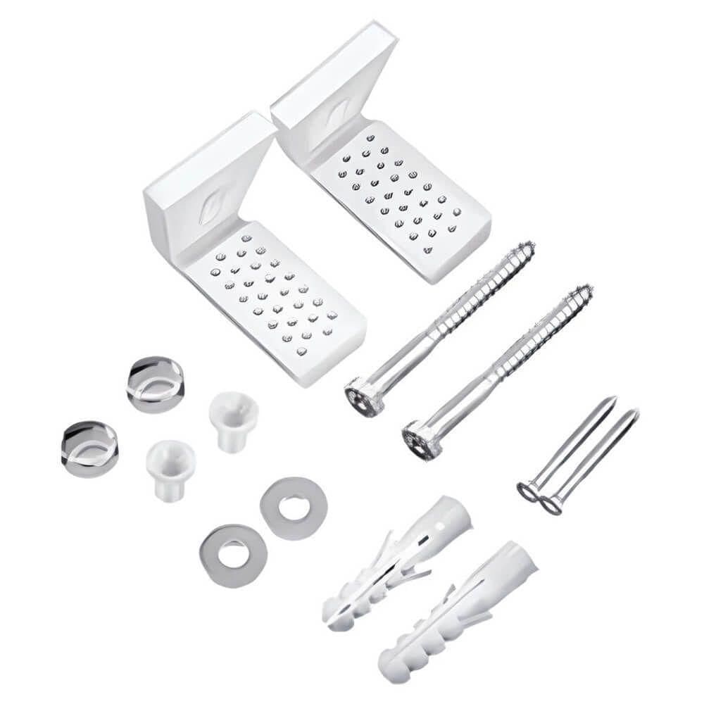 Kit De Fixação Cromado Lateral Para Bacia - Vst025cwg - Esteves