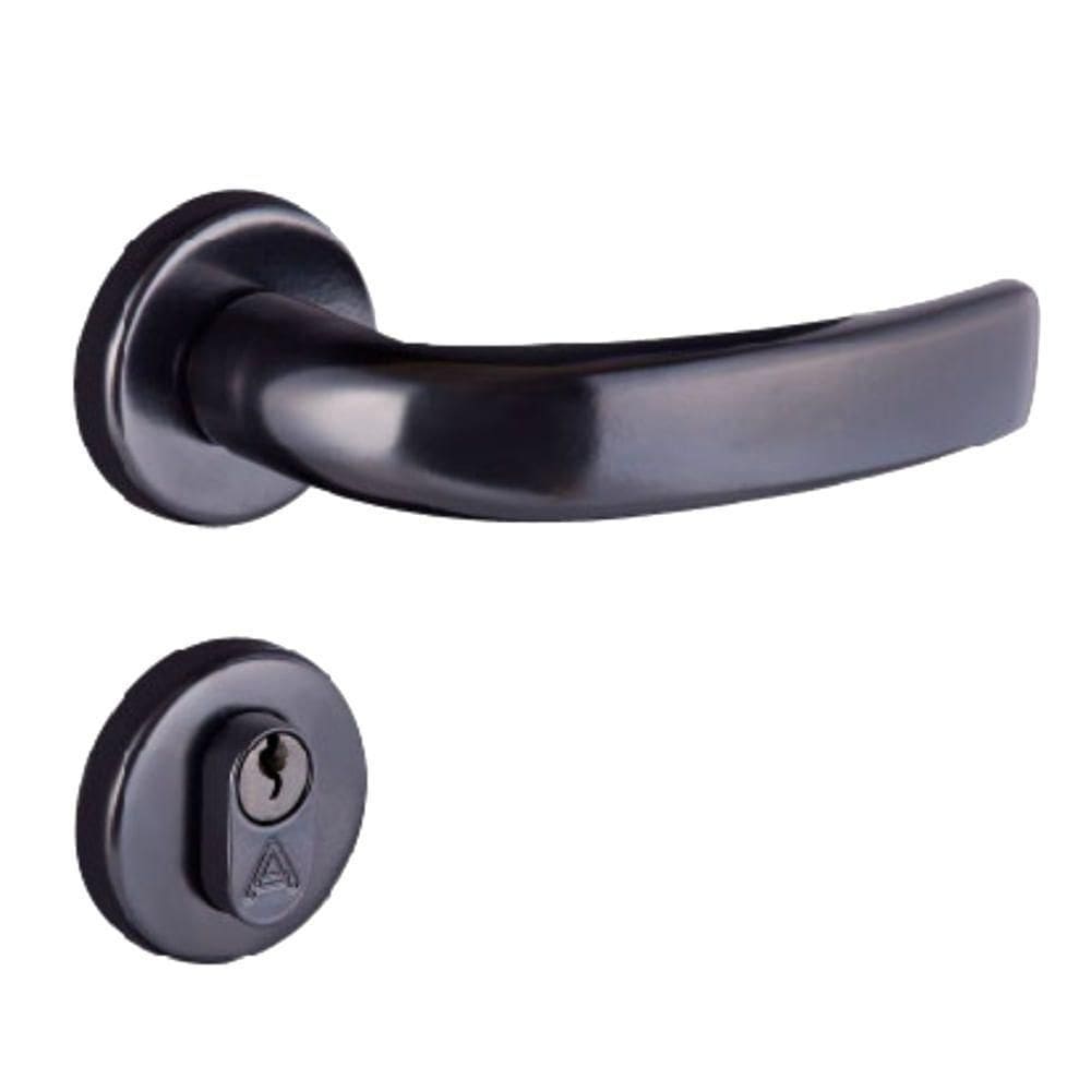 Fechadura Galaxy Externa Preto Fosco - 82505 - Aliança Fech.galaxy - Ext. 4181 Preto Fosco - 82505 - Aliança