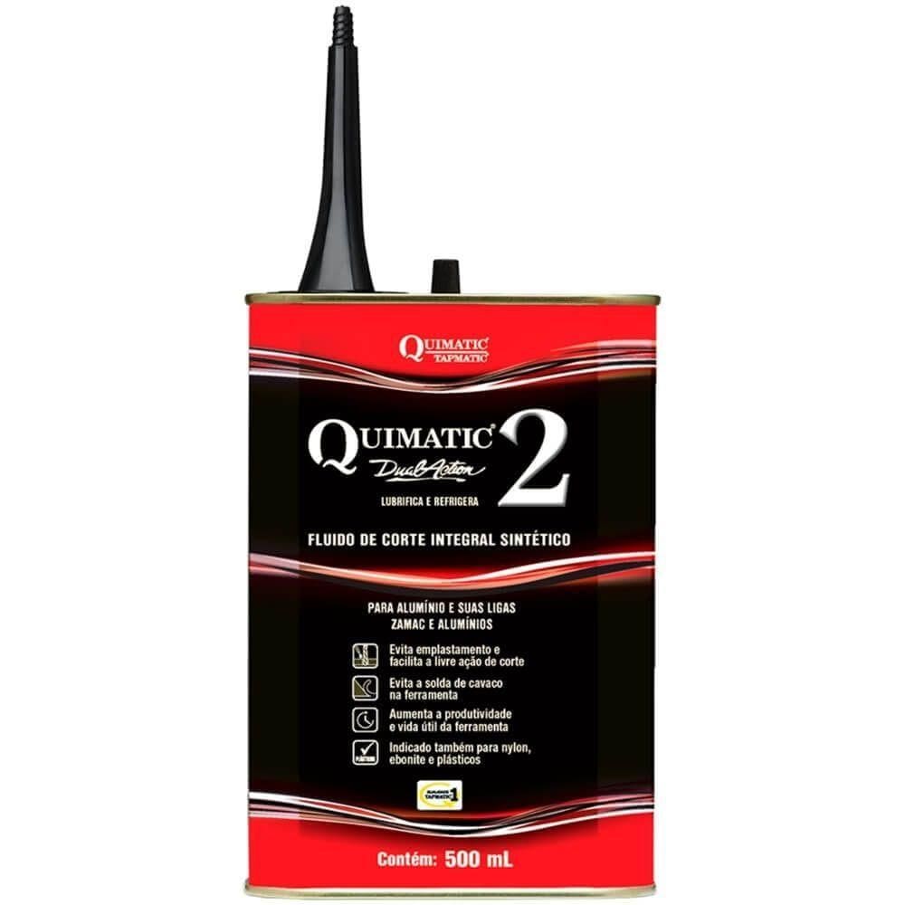 Fluido De Corte Para Alumínio Quimatic 2 500 Ml - Ag1 - Tapmatic Fluido P-corte Alum.n-2 500ml Tapmatic Ag1