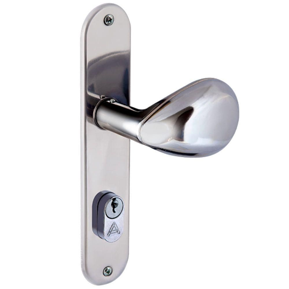 Fechadura Golf Externa Inox Polido F2600-80 - 64075 - Aliança Fech.t.golf - Ext. 2600-80 Inox Polido - 64075 - Aliança