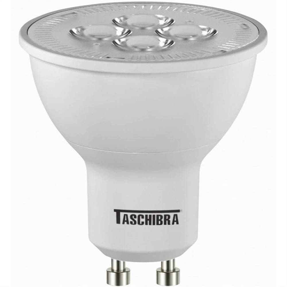 Lâmpada Dicróica Led GU10 MR16 TDL 50 7 Watts 6500k - 11080131 - TASCHIBRA