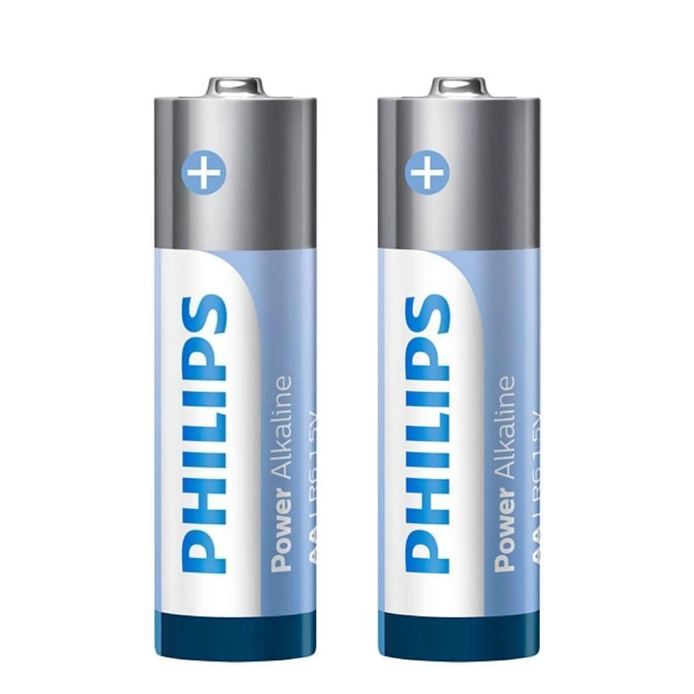 Pilha Alcalina Pequena Aa Com 2 Unidades - 200100 - Philips