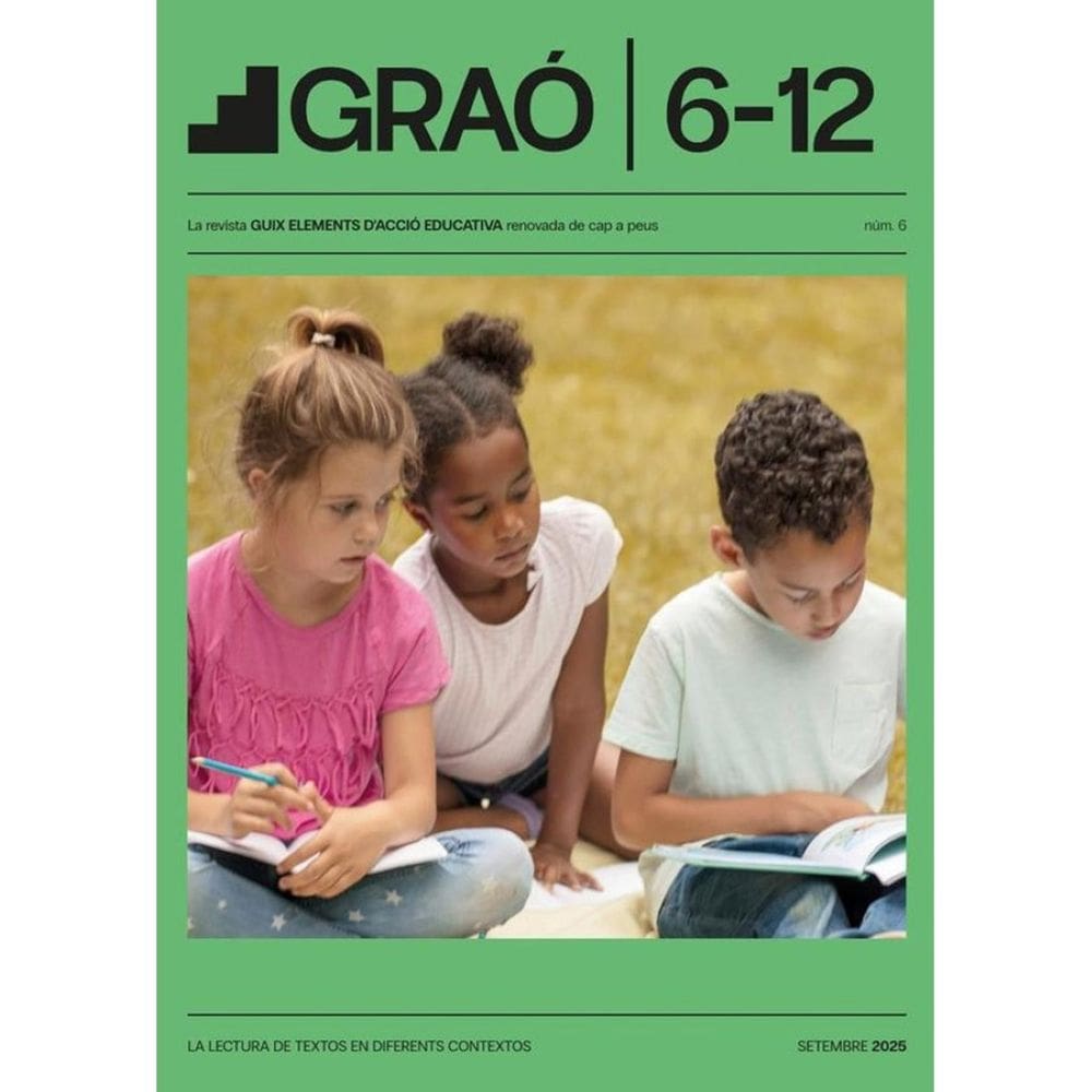 La lectura de textos en diferents contextos - GRAÓ 6-12 – núm. 6 - Catalão