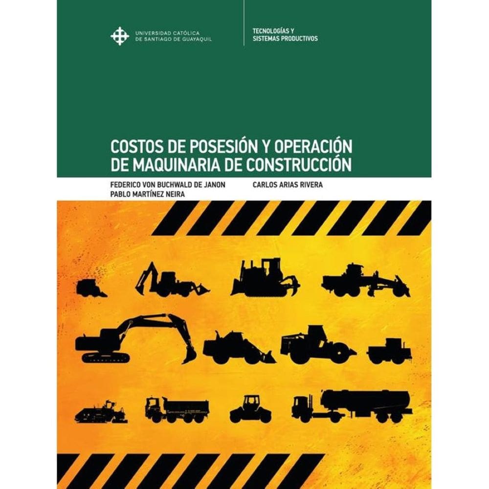 Costos de posesión y operación de maquinaria de construcción - Espanhol
