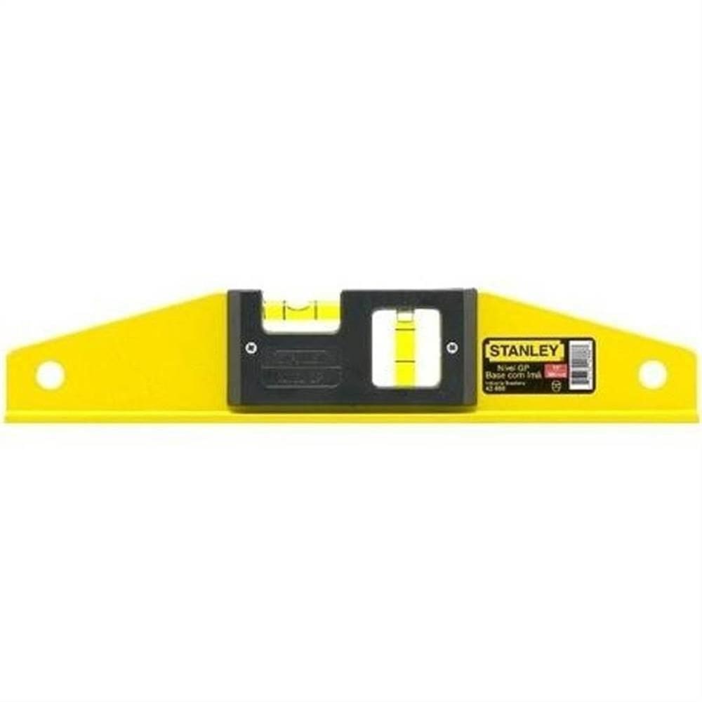 Nível De Alumínio Gp Base Magnético 12”” - 42-886s - Stanley Nivel Gp Base Magnetica 12” Stanley 42-886-s