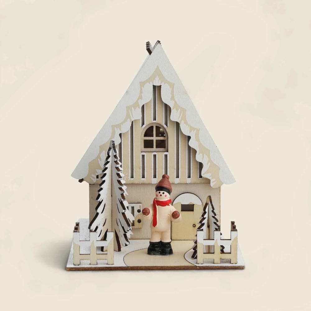 Casinha Rustica Led 13x11cm - A\CASA