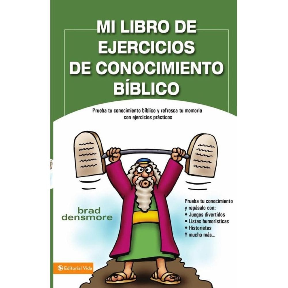 Mi libro de ejercicios de conocimiento bíblico - Espanhol