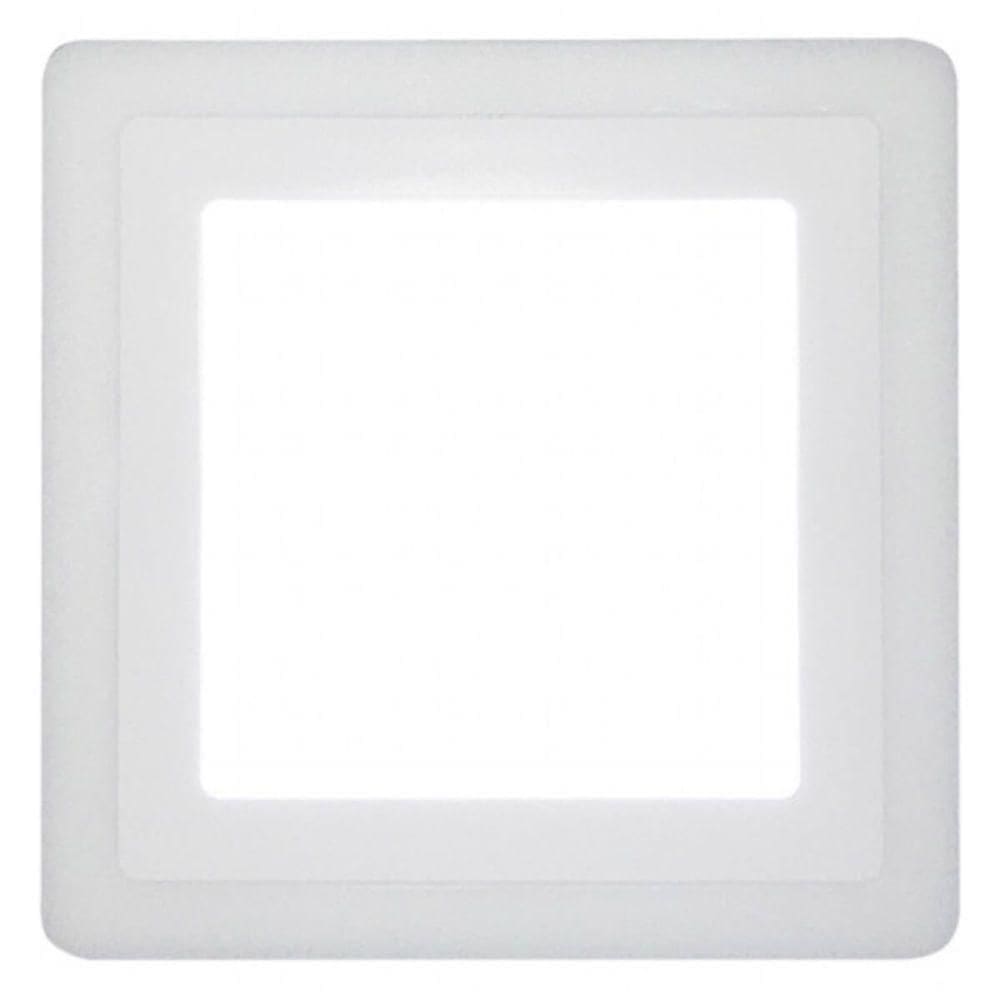 Painel Led Dual Color Embutir Quadrado 18 Watts + 6 Watts - 15070108 - Taschibra