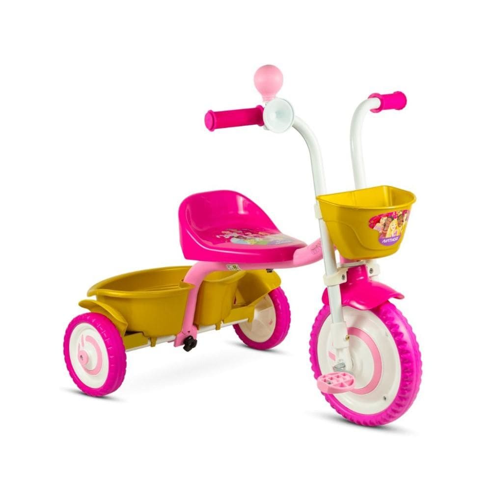 Triciclo Infantil Princesas Roxa - Nathor