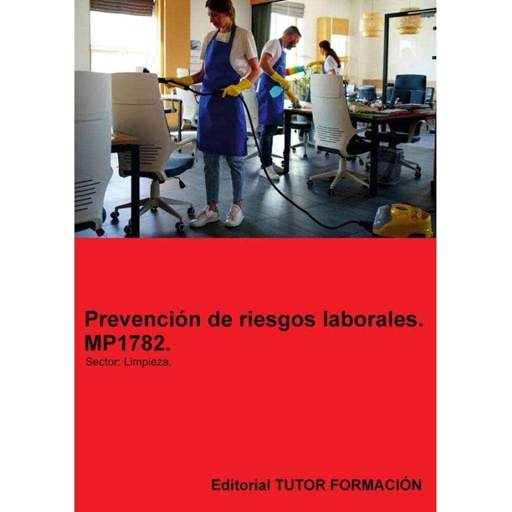 Prevención de riesgos laborales. MP1782. Sector: Limpieza. - Espanhol