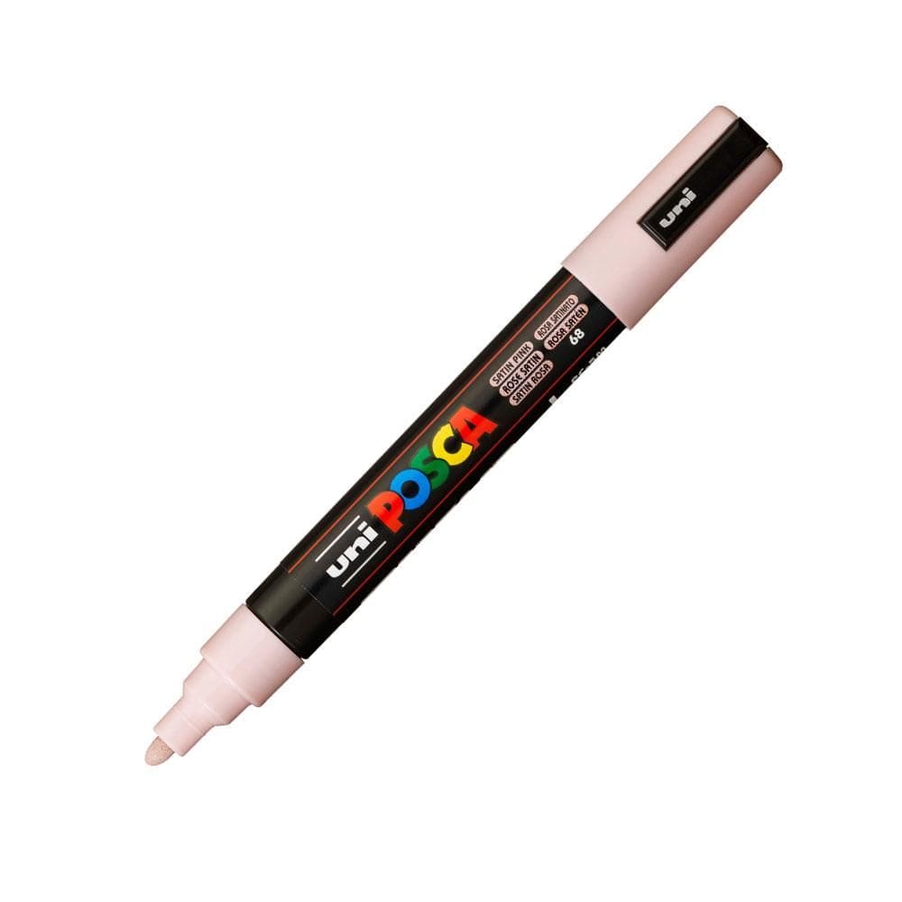 Caneta Posca PC-5M - Rosa Cetim - Uni-Ball